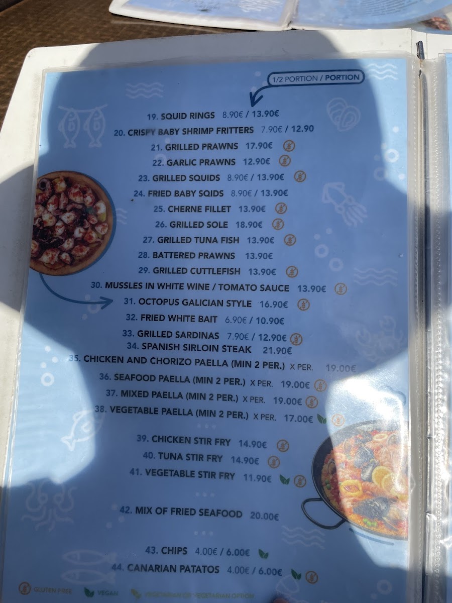 Tapitas la Caleta Menu - Image 5